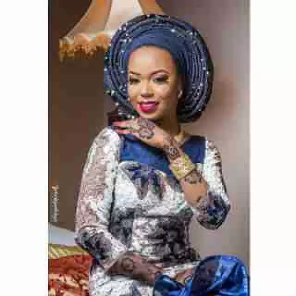 Ex Governor & Senator Yerima’s Daughter-In-Law Rocks N784K Shoes To Her Wedding (Photo)